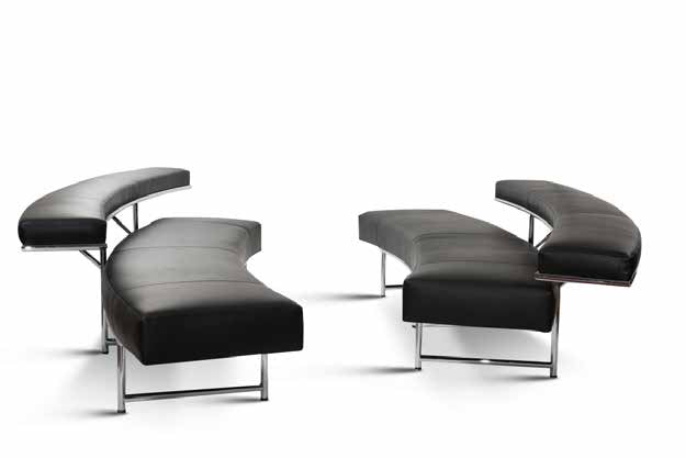 Eileen Gray Monte Carlo Sofa - Mid-Century Modern Lounge Chair for Living Room, Office & Lounge Areas | Premium Comfort & Stylish Design