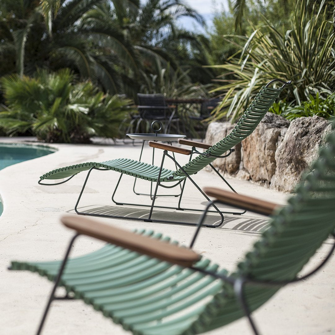 Click Outdoor Lounge Chair - Waterproof & Durable Patio Furniture for Poolside, Garden, and Backyard Relaxation