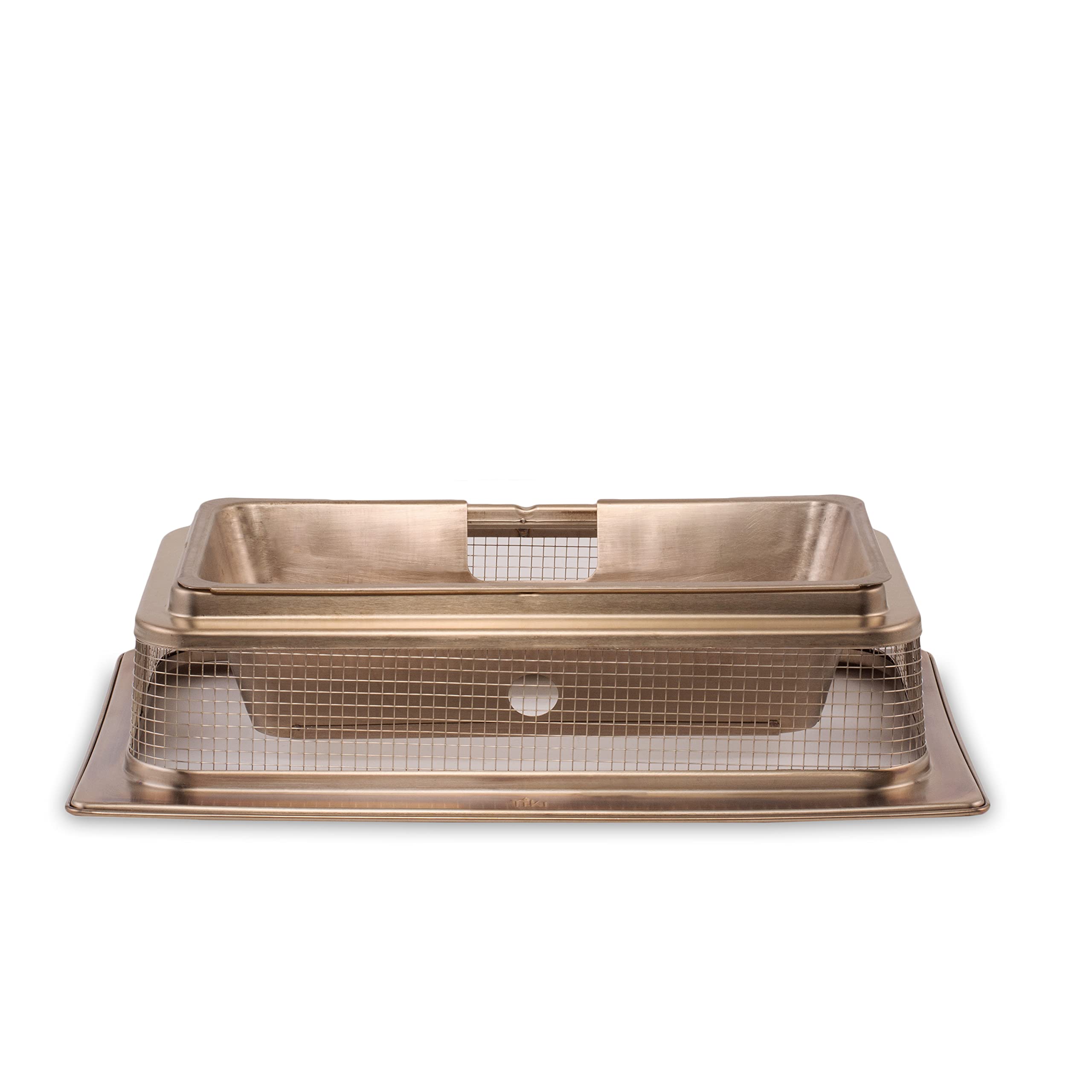 Retreat Fire Pit Heat Deflector & Spark Screen with Poker – Durable Metal Fire Pit Accessories for Outdoor Safety & Even Heat Distribution – Perfect for Camping, Backyard Gatherings & Patio Fire Pits