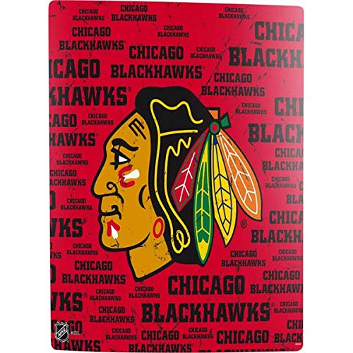 Officially Licensed NHL Chicago Blackhawks Blast Design PS5 Digital Edition Skin - Custom Gaming Decal for PlayStation 5 Console | Perfect for Gamers & Sports Fans
