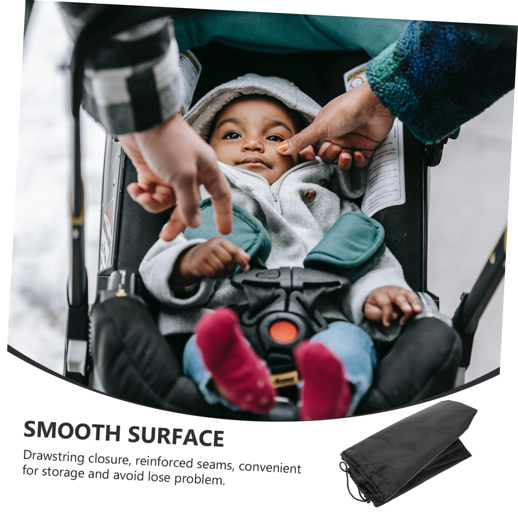 Toddmomy 4-Piece Stroller Travel Bag Set - Large Capacity Car Seat Cover for Airplane, Baby Stroller & Parent Travel - Perfect for Family Vacations, Road Trips & Air Travel with Kids