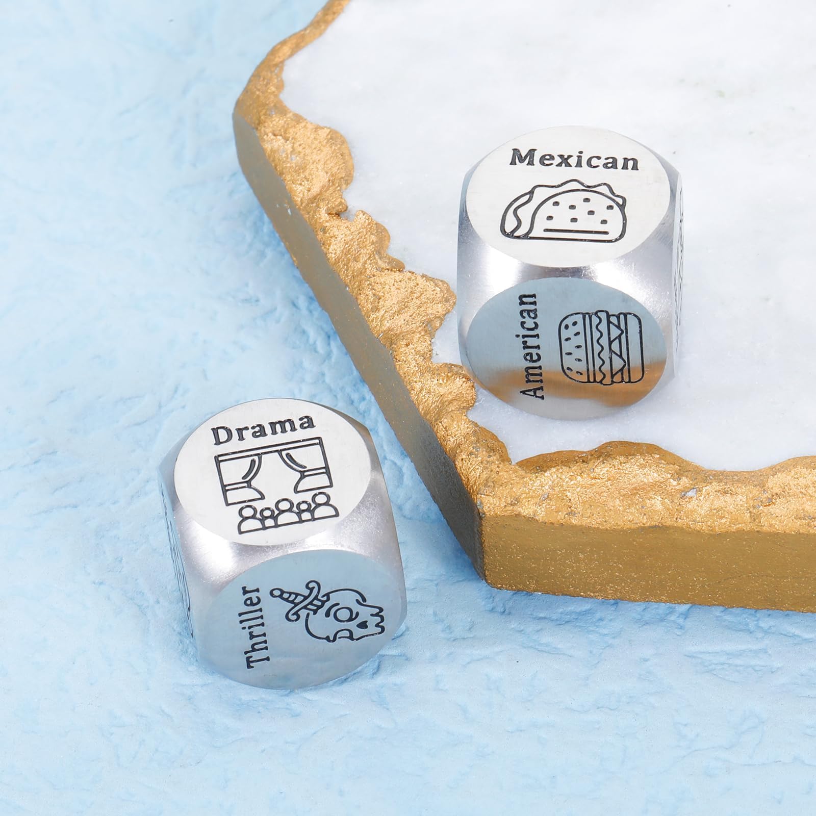 Easter Basket Stuffers for Adults - Unique Anniversary Gifts for Couples, Him & Her - Perfect for Boyfriend, Girlfriend, Husband, Wife - Great for Date Night, Wedding & Birthday Celebrations - Fun Food Decider Game for Romantic Occasions