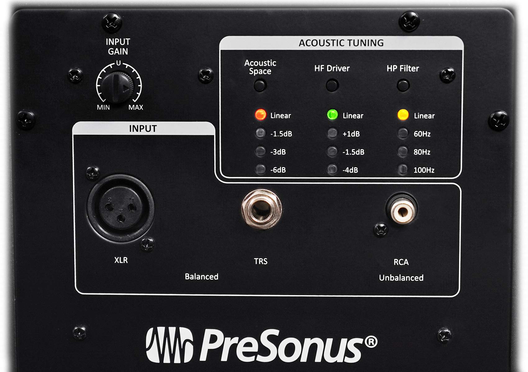 PreSonus R80 AMT Studio Monitor (Single) - Professional Studio Reference Speaker for Music Production, Mixing & Mastering | Perfect for Home Studios, Podcasting & Audio Editing