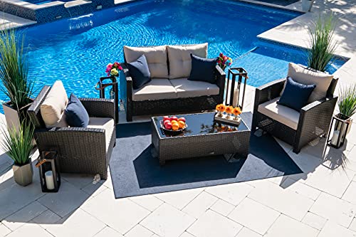 4pc Loveseat Set
