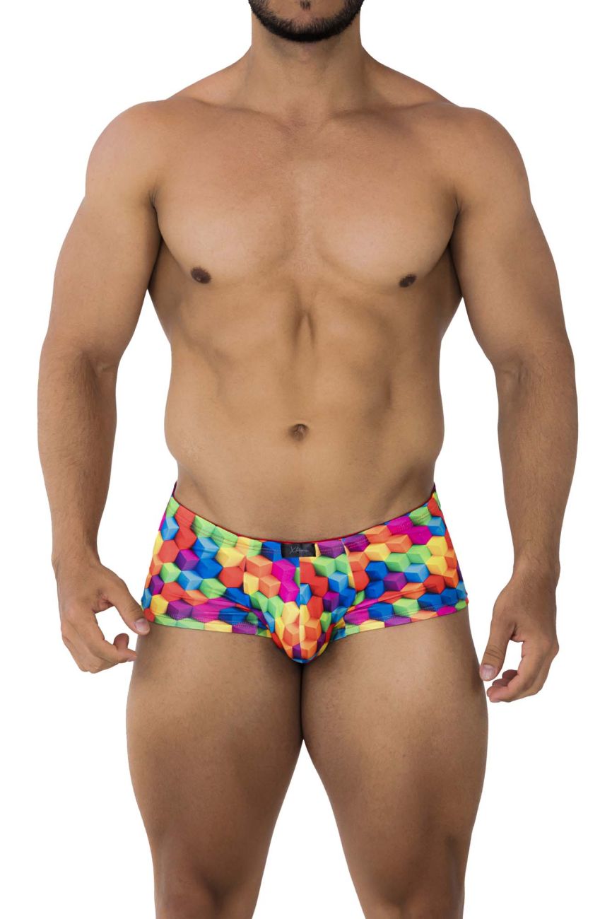 Xtremen Printed Swim Trunks for Men - Quick Dry, Comfortable & Stylish Beach Shorts - Perfect for Swimming, Surfing & Summer Vacations