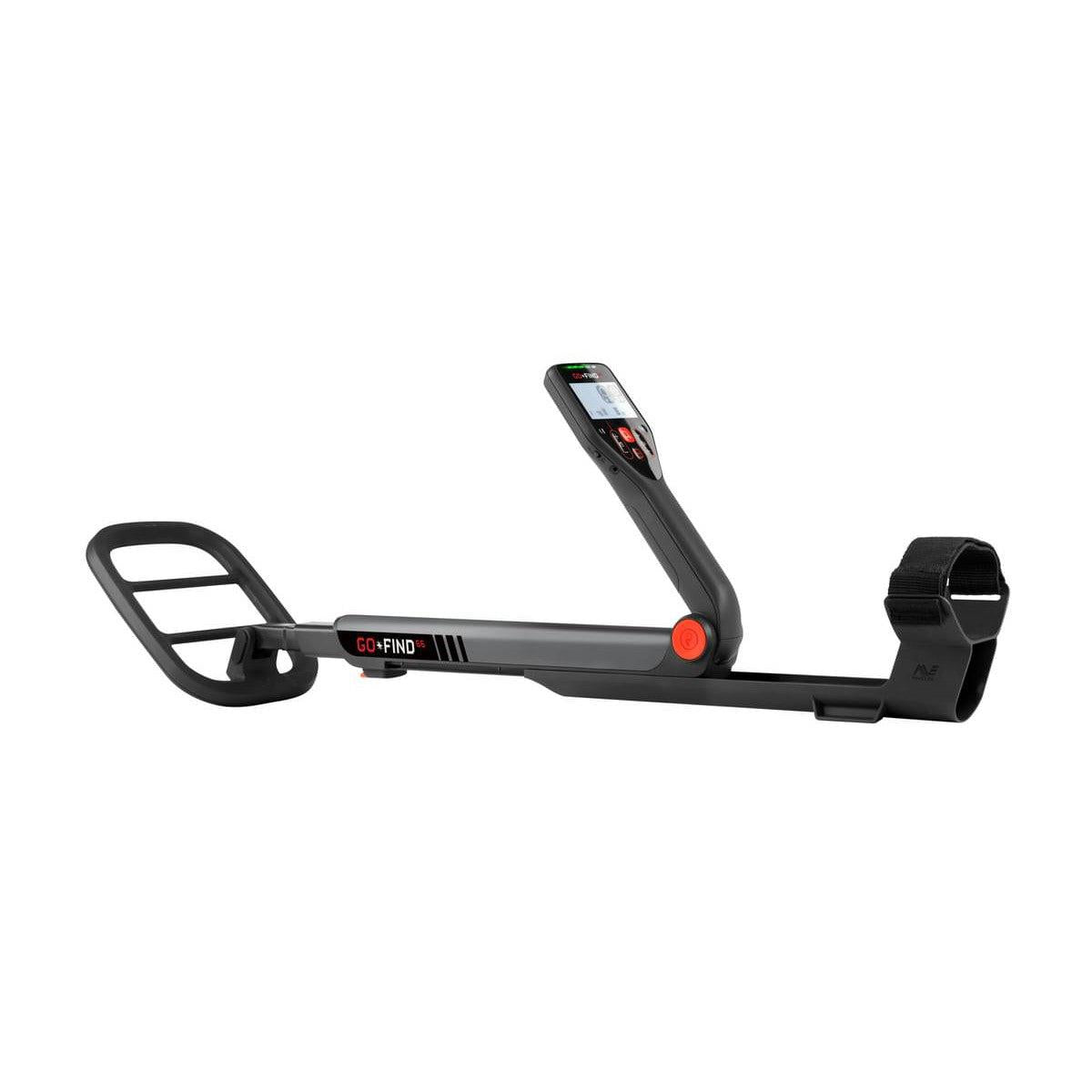 Minelab Go Find 66 Waterproof Metal Detector with LCD Display - Perfect for Treasure Hunting, Beach Combing & Outdoor Adventures