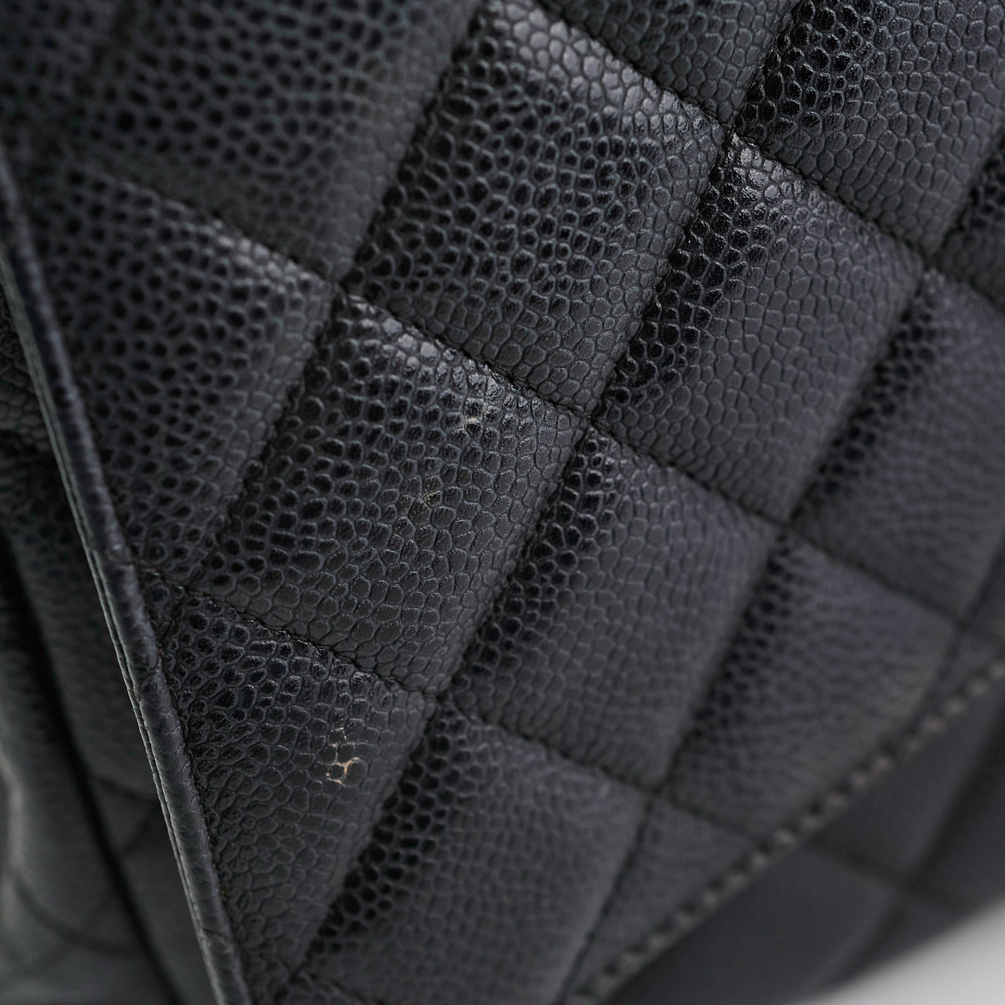 Chanel Maxi Jumbo Double Flap Bag in Black Caviar Leather - Luxury Designer Handbag for Women, Perfect for Work, Travel & Special Occasions