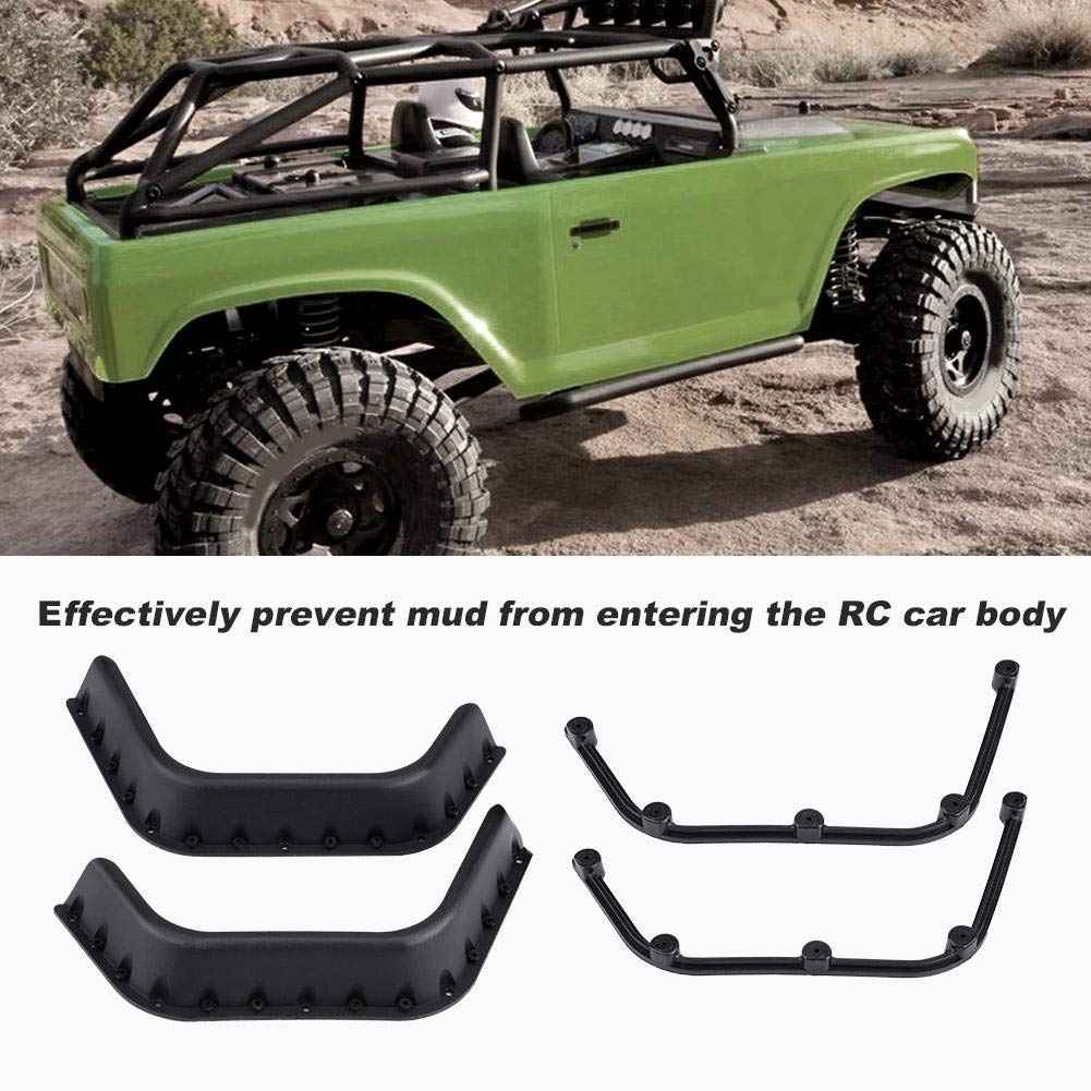 Dilwe RC Car Flares - Upgrade Parts for Axial SCX10 RC Crawler & Remote Control Vehicles | Off-Road Crawling & Trail Adventure Accessories