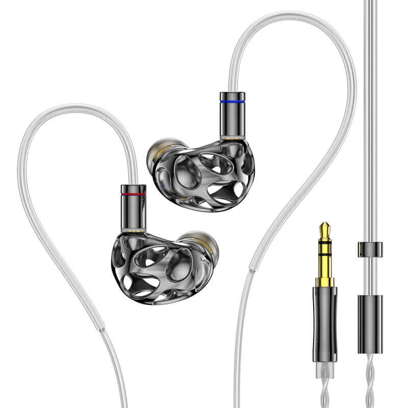 BLON BL-A8 Premium Metal Hollow Earphones - High-Quality Sound for Music Lovers | Perfect for Travel, Workout & Daily Commute
