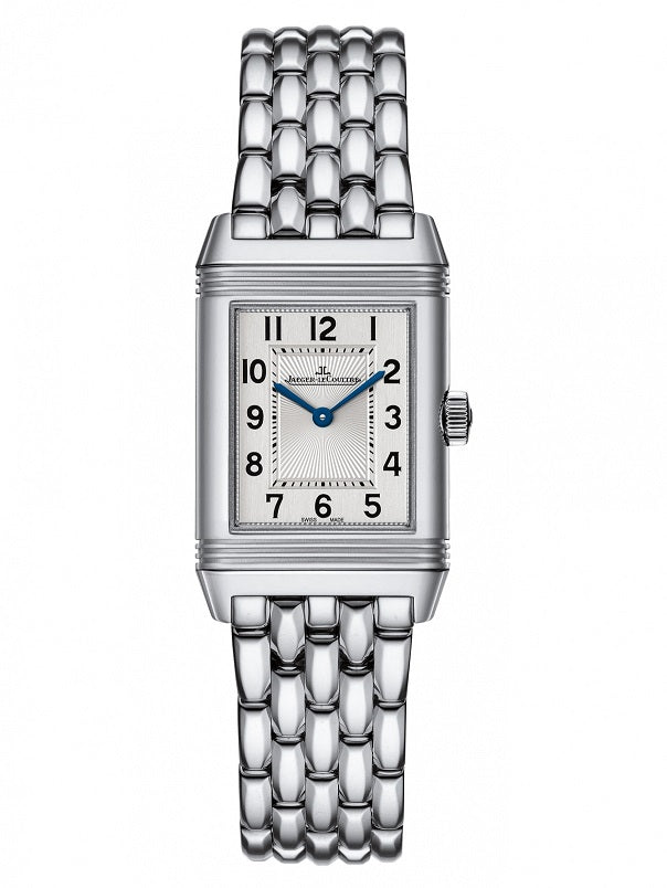 Jaeger-LeCoultre Reverso Classic Duetto Stainless Steel Diamond Ladies Watch - Luxury Swiss Timepiece for Women, Perfect for Business Meetings & Evening Events