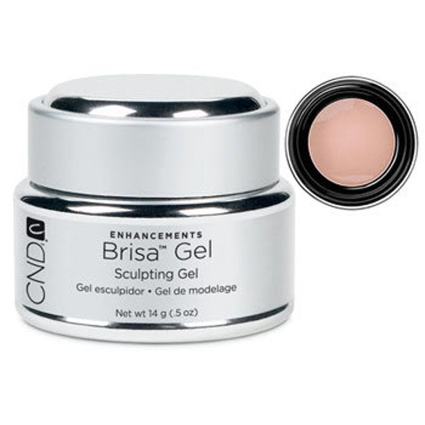 CND Brisa Sculpting Gel - Warm Beige Opaque Nail Polish (0.5 oz) | Professional UV/LED Gel for Salon & Home Manicures | Long-Lasting & Chip-Resistant