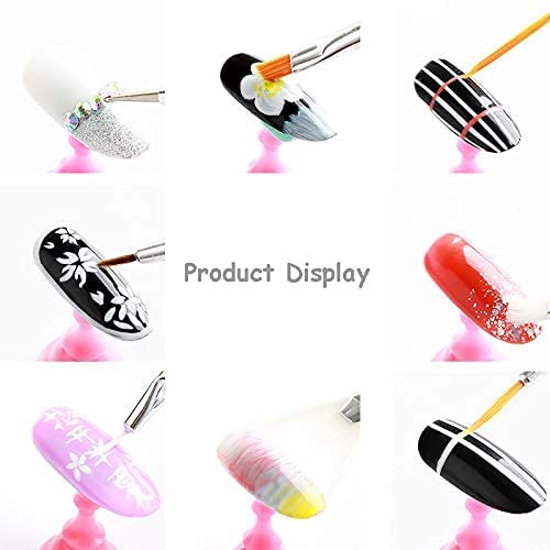 GOLD MAX Nail Art Gel Pen Set - Professional Nail Design Painting Polish Brush & Dotting Tools for Women & Girls | Perfect for Salon, Home Manicure & DIY Nail Art
