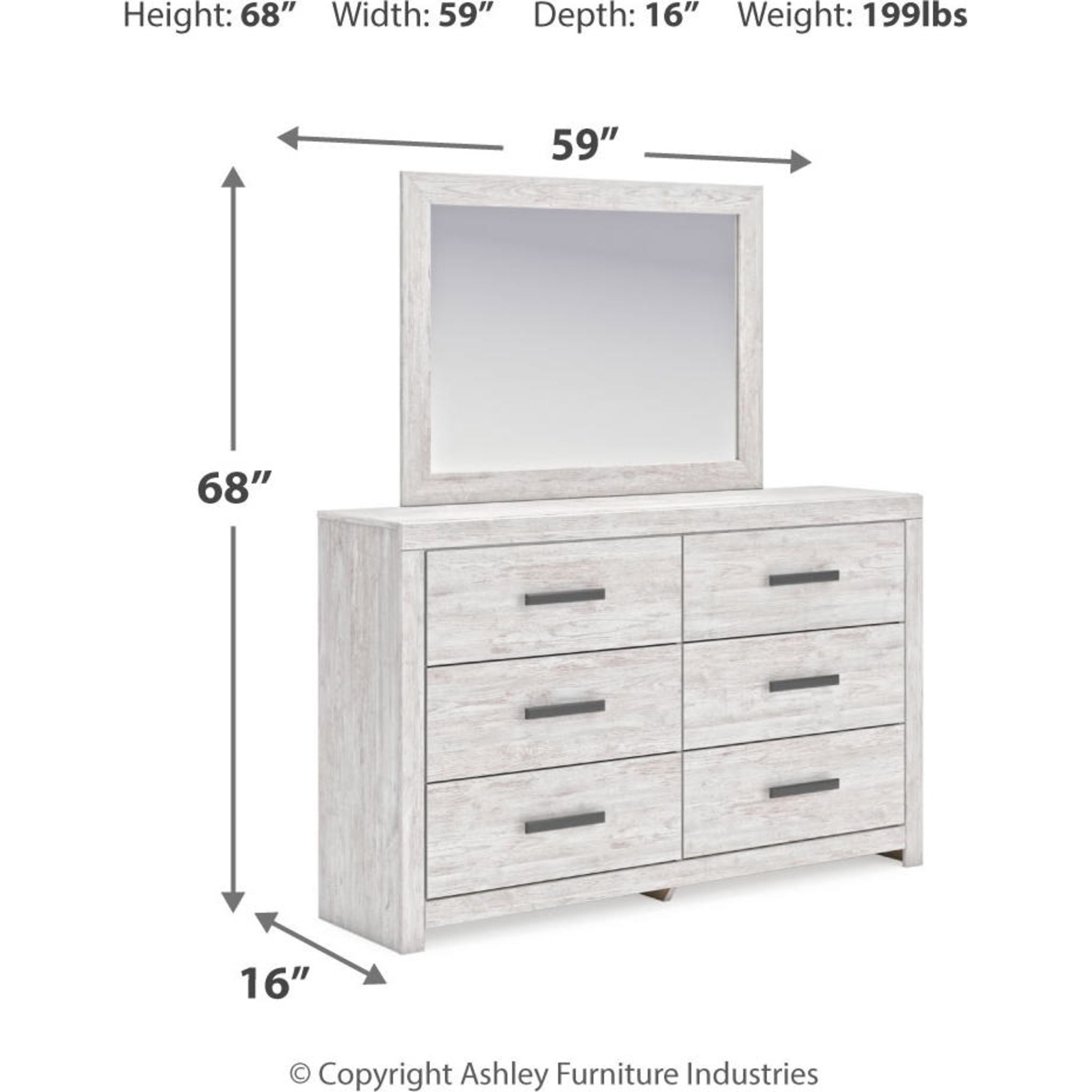 Cayboni 5-Piece Twin Panel Bedroom Set - Modern Wooden Bed Frame, Nightstand & Dresser - Perfect for Small Spaces, Guest Rooms & Kids Bedrooms