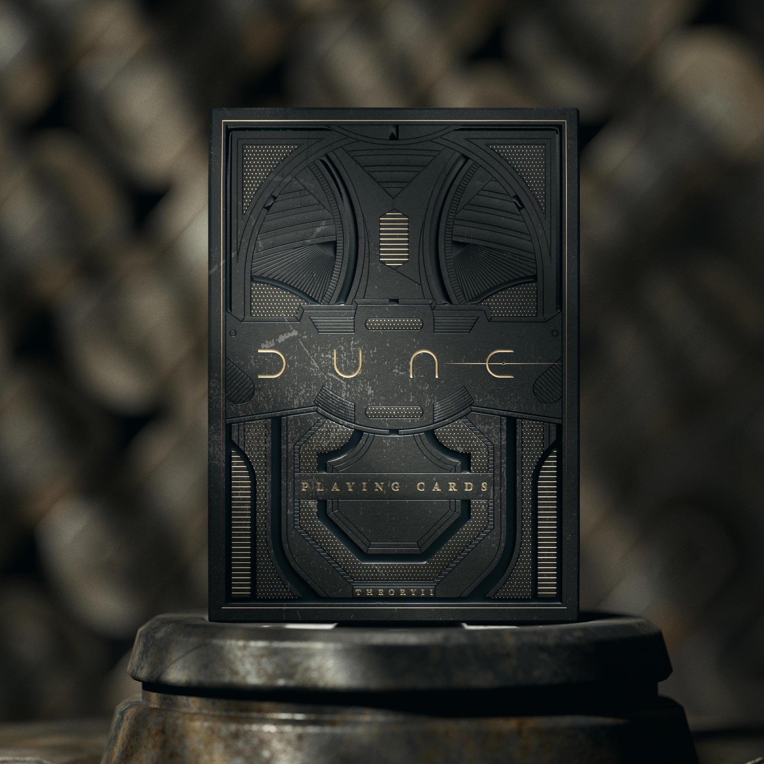 Premium Dune Playing Cards by Theory11 - Official Licensed Deck for Collectors, Cardistry & Magic Tricks - Perfect for Game Nights, Gifts & Fans of the Sci-Fi Classic