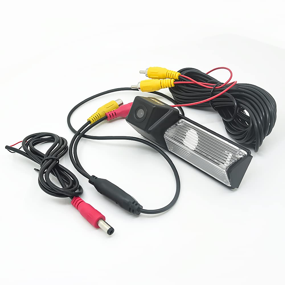 HD Night Vision Rearview Backup Camera for Mitsubishi Pajero Sport/Grandis/Challenger/Nativa - Waterproof Parking Assistance with Wide Viewing Angle (Perfect for Night Driving & Tight Parking Spaces)