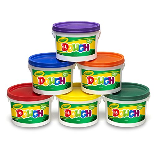 **Crayola Play Dough Set - 6 Vibrant Colors (Red, Orange, Green, Yellow, Purple, Blue) for Kids' Creative Play & Learning Activities**    *(Perfect for Arts & Crafts, Sensory Play, and Early Childhood Development at Home or School)*