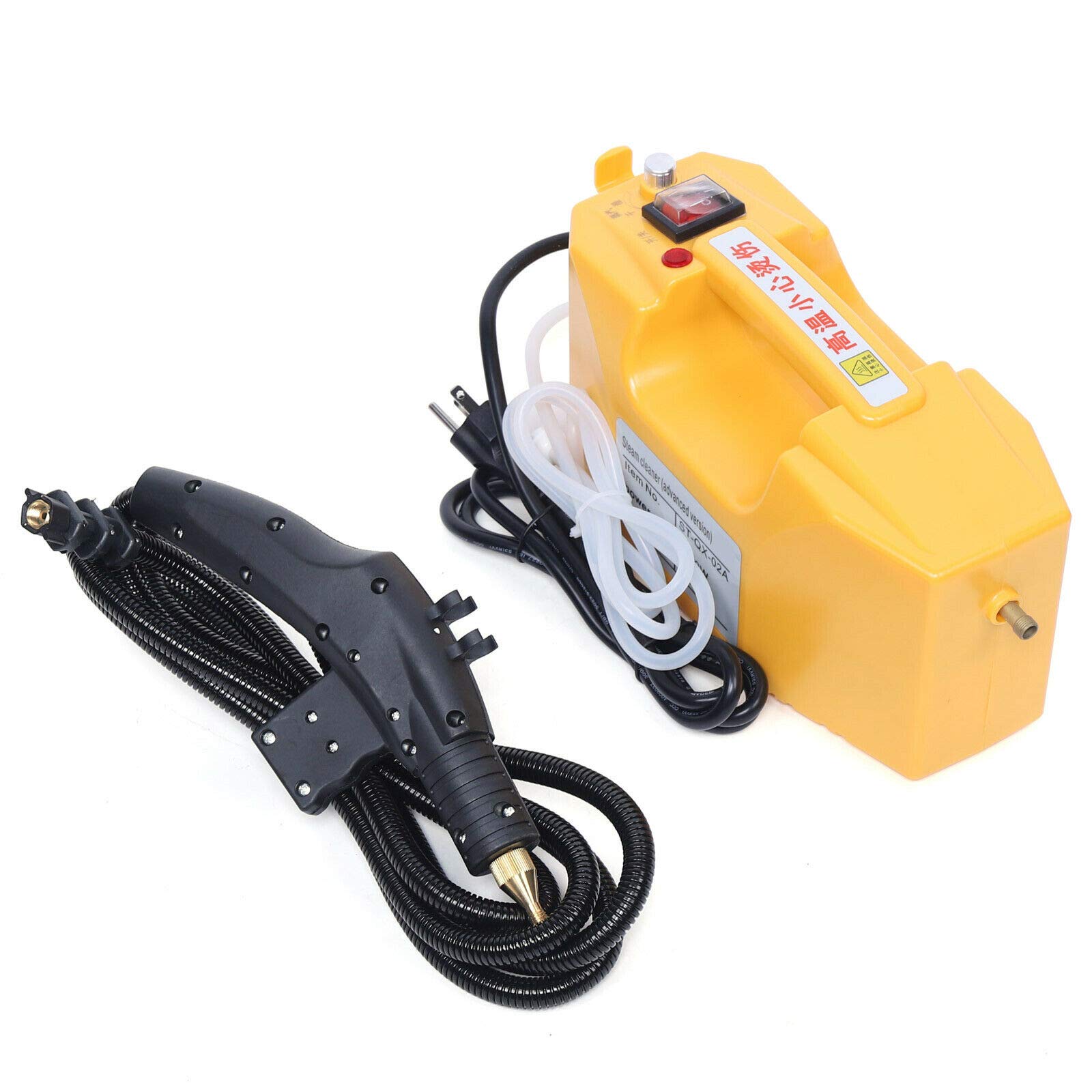 1600W Handheld Steam Cleaner - High Pressure & Temp for Home & Commercial Use