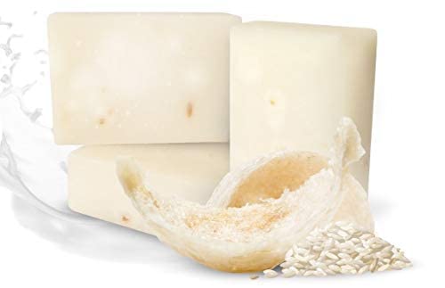 Gluta Bird’s Nest Collagen Rice Milk Soap - Brightening & Moisturizing Facial Cleanser for Glowing Skin | Perfect for Daily Skincare & Anti-Aging Routine