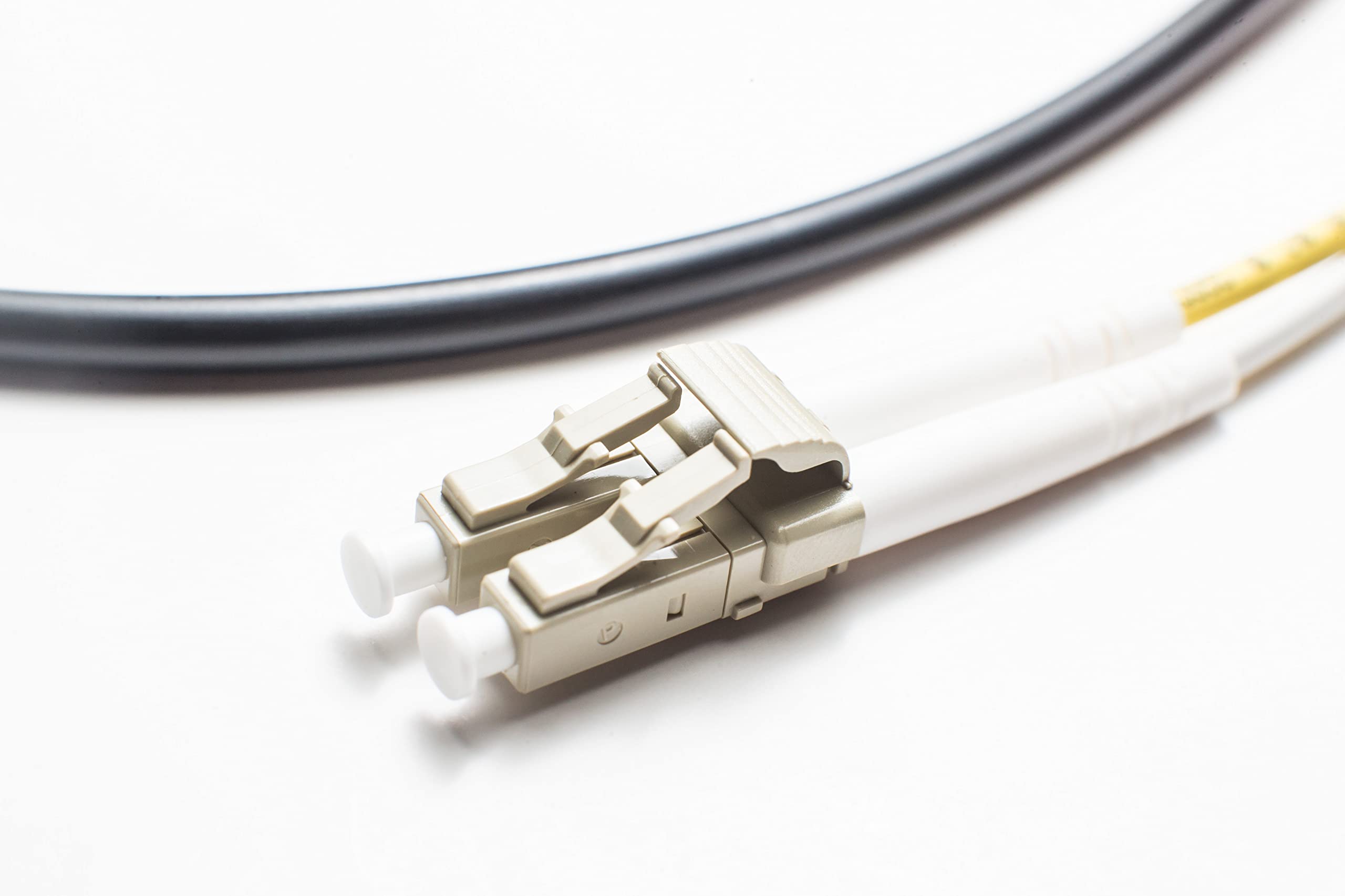60M OM2 LC to ST Fiber Optic Cable - 1G/10G Duplex Multimode Jumper (50/125) for Indoor/Outdoor Use - 196.85ft (60M) Length - Compatible with SFP, 1GBase-DX - Ideal for Data Centers, Server Rooms & Network Installations