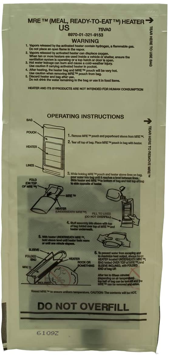 12-Pack MRE Meals Ready-to-Eat | Emergency Food Supply for Military, Camping & Survival | 2021 Manufactured Prepper Supplies | Perfect for Outdoor Adventures & Disaster Preparedness
