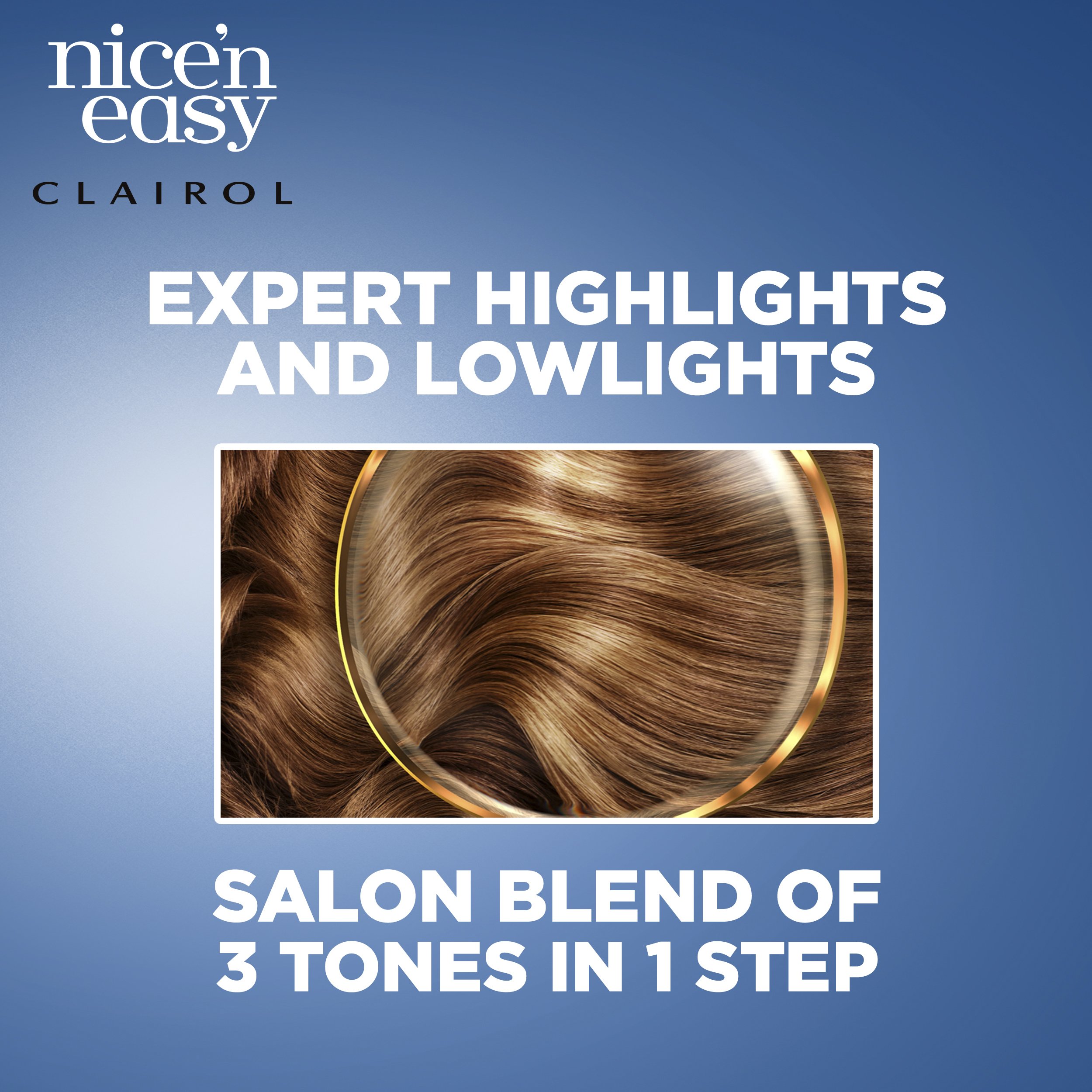 Clairol Nice 'N Easy Permanent Hair Color - Natural Dark Burgundy for Long-Lasting Vibrant Hair | At-Home Hair Dye for Women & Men | Perfect for Brunettes Wanting Rich Burgundy Tones