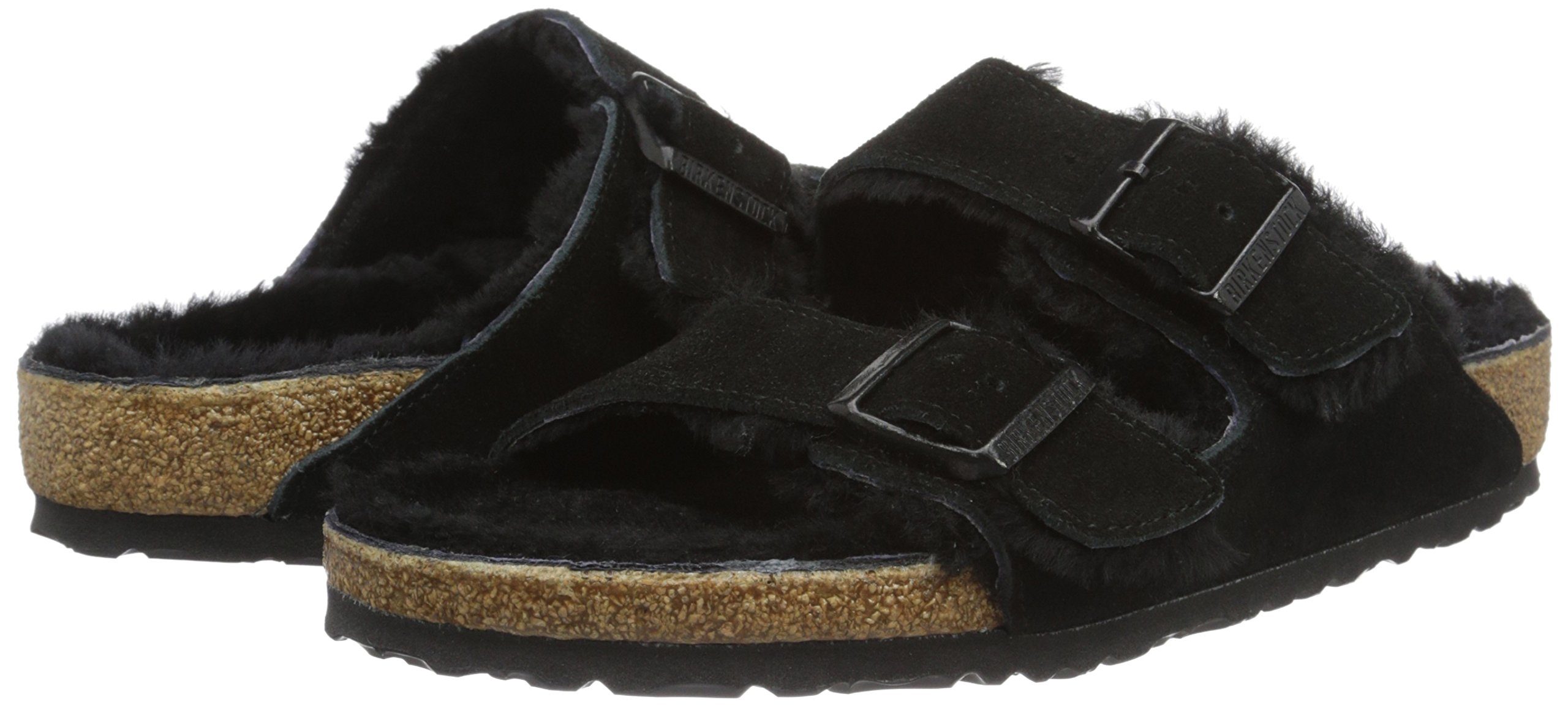 Birkenstock Mayari Unisex Sandals - Black Leather Open-Back Comfort Footbed | Perfect for Beach, Pool, and Summer Casual Wear