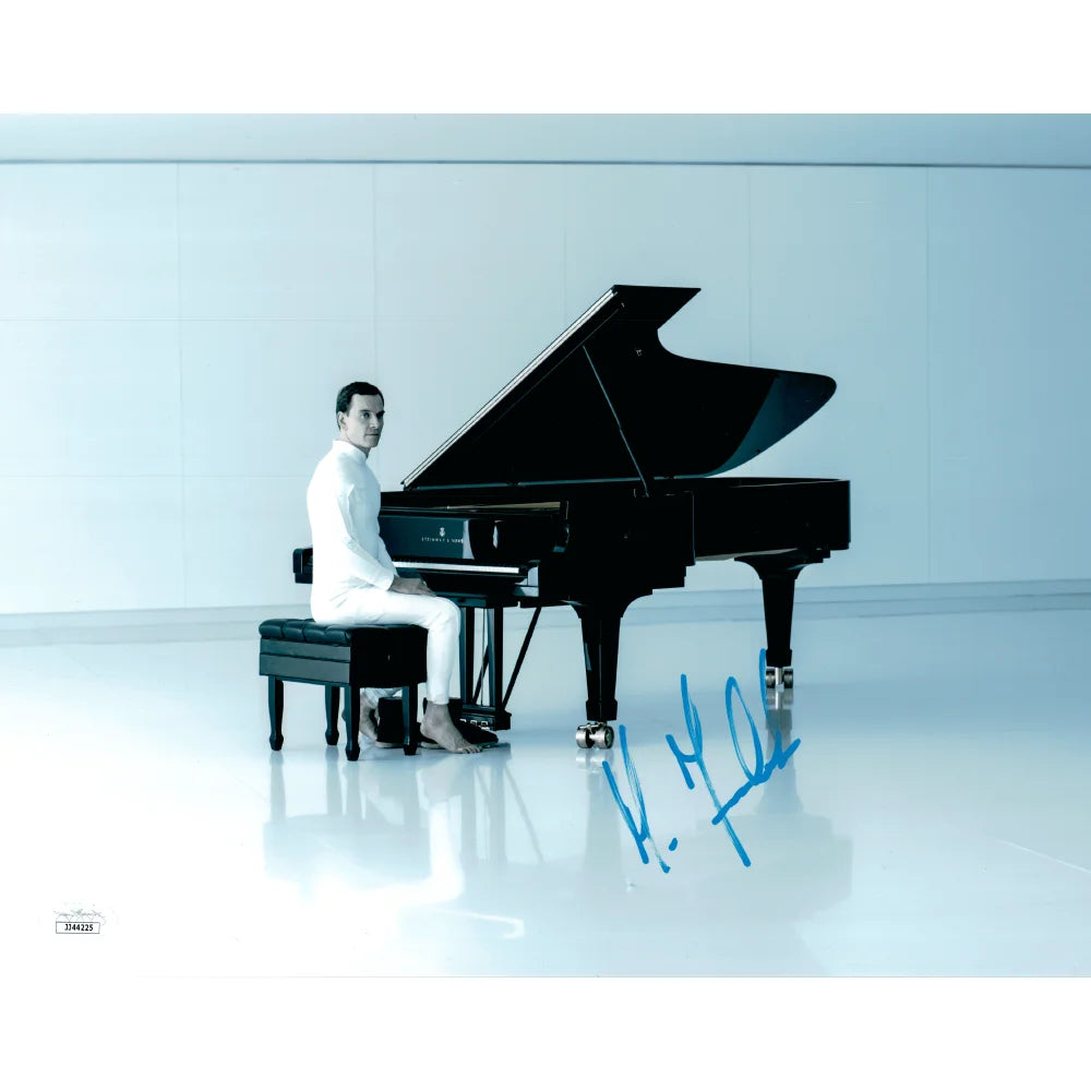 Michael Fassbender Autographed 11x14 Photo - Alien: Covenant Movie Signed Memorabilia with JSA COA - Perfect for Movie Collectors & Sci-Fi Fans Display