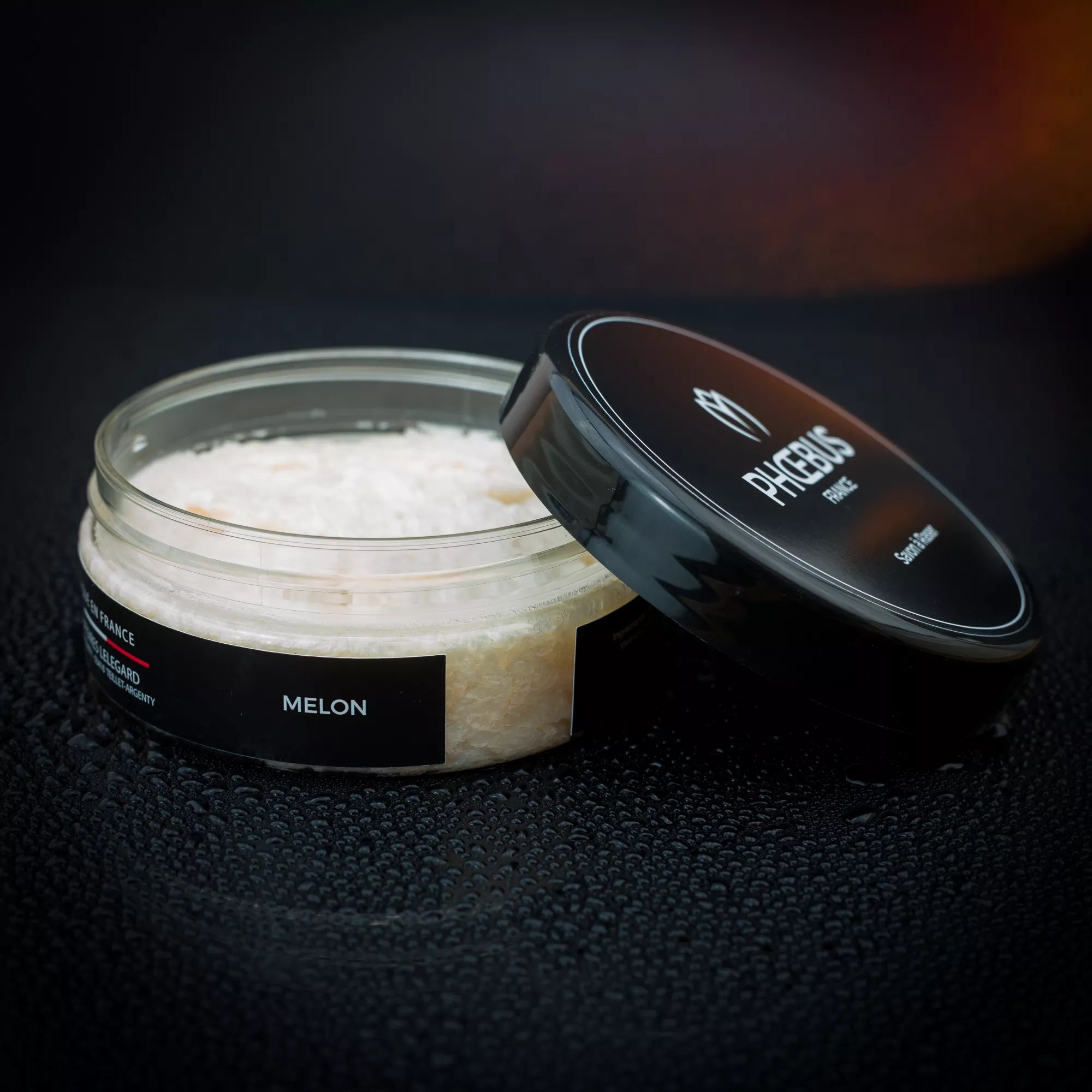 Le Père Lucien PHOEBUS Melon Shaving Soap - Refreshing & Hydrating for Sensitive Skin | Perfect for Daily Shaving & Grooming Routine | Men's Luxury Shave Soap with Natural Ingredients