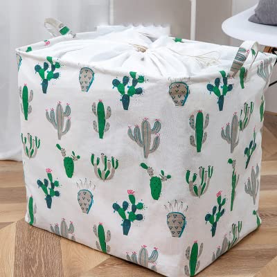 Foldable Fabric Storage Baskets for Clothes - Breathable Cloth Organizer Bin with Handles for Wardrobe, Closet, Bedroom & Home Organization