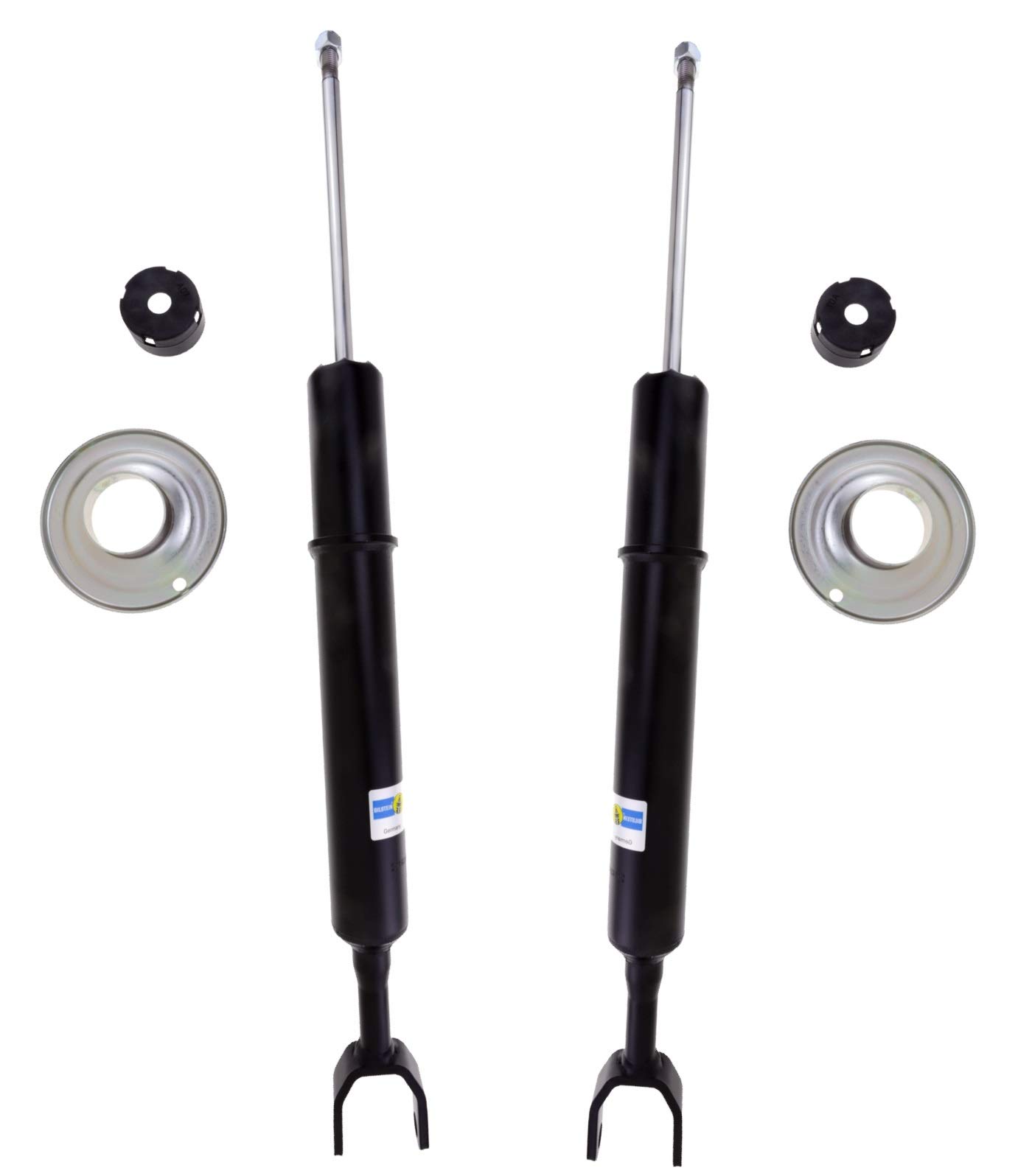 Bilstein B4 Touring Front Shock Absorbers Pair Set - Compatible with Audi A6 Quattro Base Model - Smooth Ride & Enhanced Handling for Daily Commuting & Highway Driving