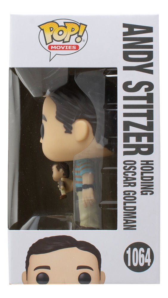 Andy Stitzer The 40 Year Old Virgin Funko Pop! Vinyl Figure #1064 - Collectible Movie Character Toy for Fans & Gift Idea - Perfect for Display, Movie Nights & Pop Culture Enthusiasts