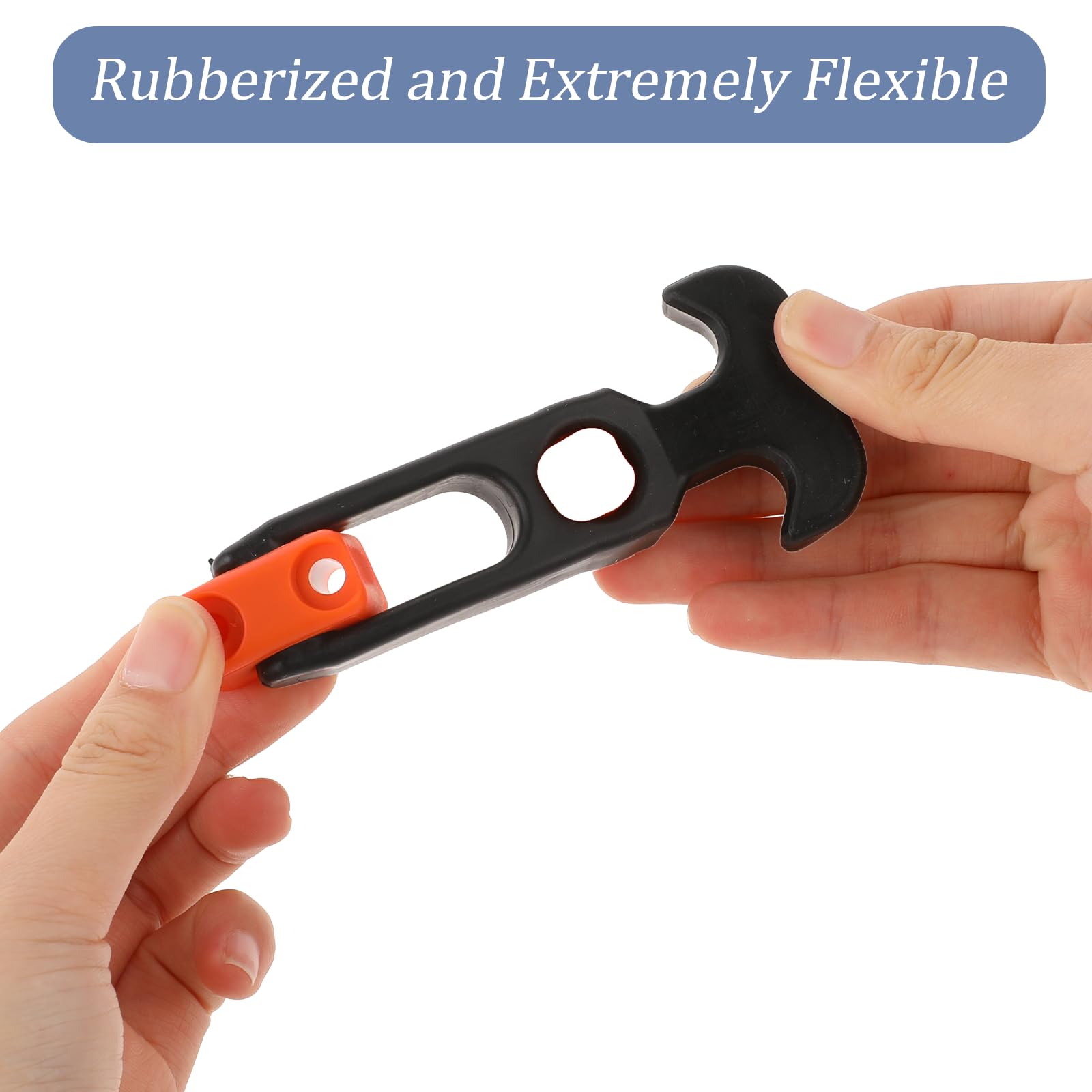 2Pcs Durable T-Handle Cooler Latch Replacements - Rubber Draw Latch for Tool Box, Cooler, Golf Cart & Engineering Machine Hood - Ideal for Outdoor, Industrial & Marine Use