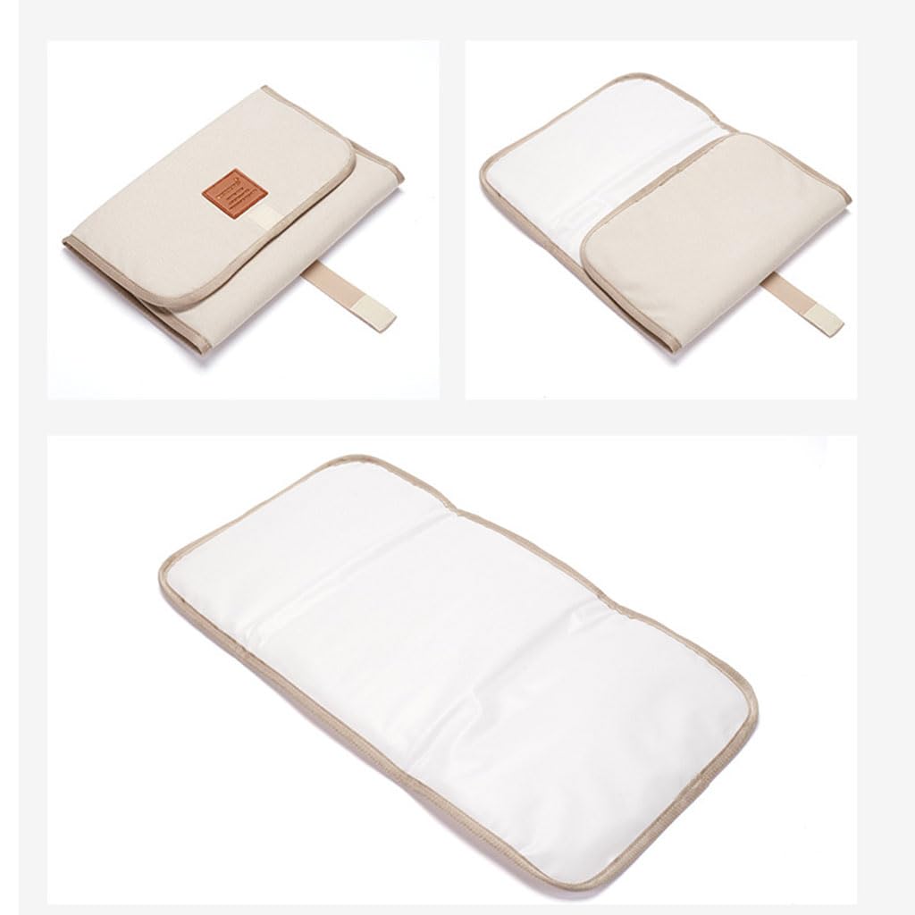 Portable Foldable Waterproof Baby Diaper Changing Pad - Travel Nappy Changing Mat for On-the-Go Parents | Perfect for Nursery, Travel, and Outdoor Use