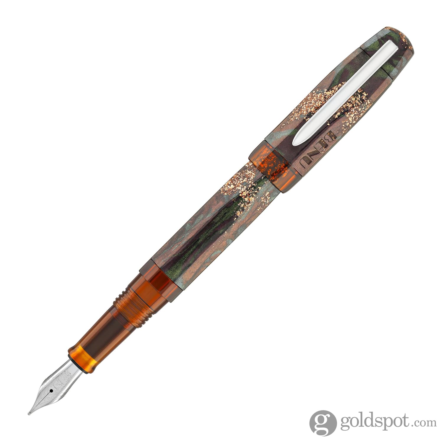 Benu AstroGem Collection Fountain Pen in Midas Gold - Luxury Writing Instrument for Professionals & Gift Giving - Perfect for Office, Business Meetings & Special Occasions