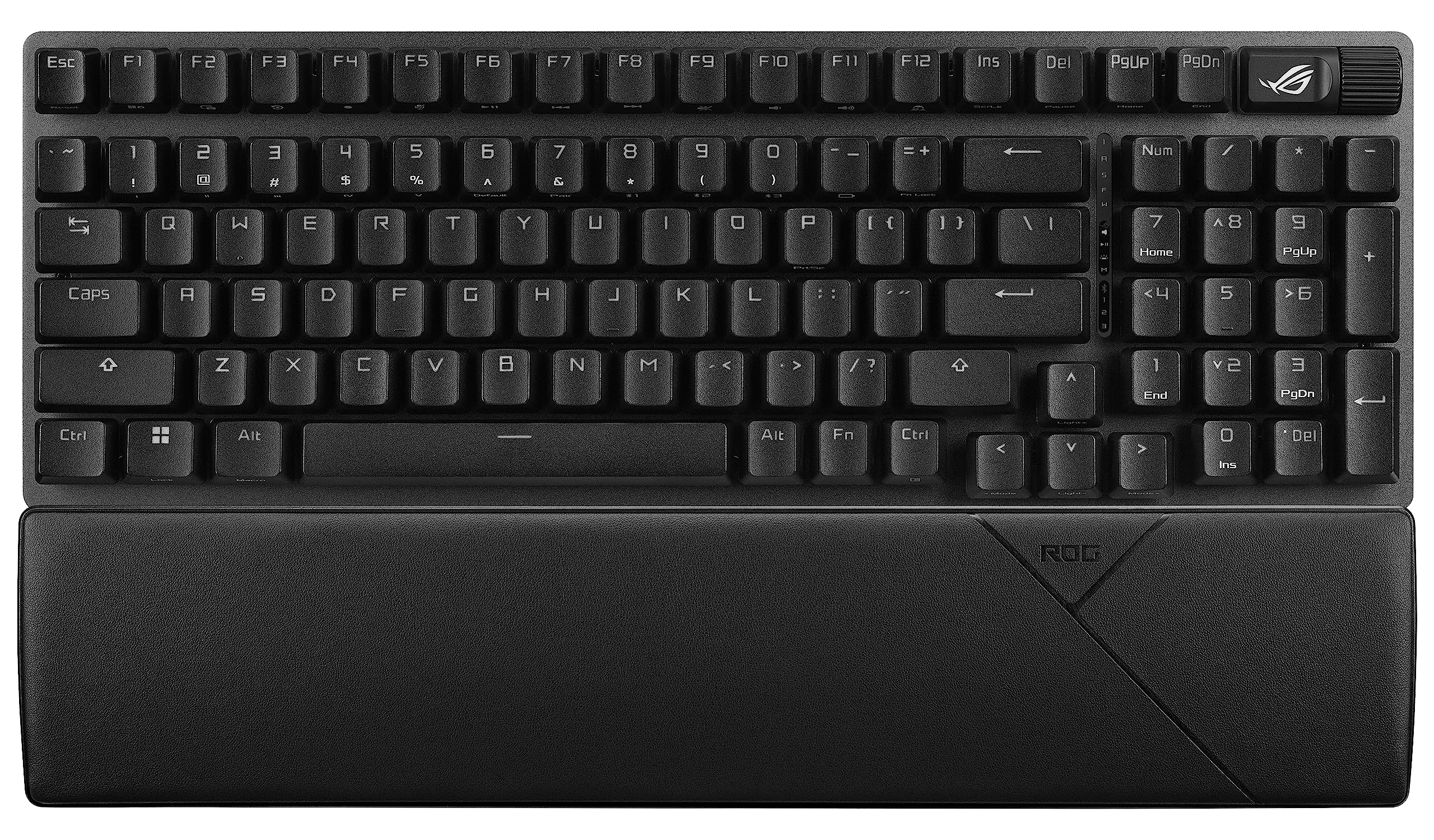 ASUS ROG Strix Scope II 96 Wireless Mechanical Gaming Keyboard - Tri-Mode Bluetooth/2.4GHz/USB, Hot-Swappable ROG NX Storm Switches, PBT Keycaps, RGB Backlit - Perfect for PC Gaming, Esports & Office Work