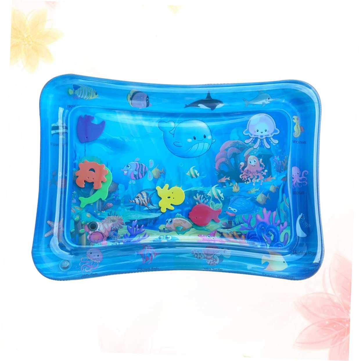 HEMOTON Inflatable Water Play Mat - Creative Crawling Pad for Kids, Non-Slip Water Cushion Toy for Toddlers, Fun Outdoor & Indoor Activity for Summer Backyard, Pool, Beach Play