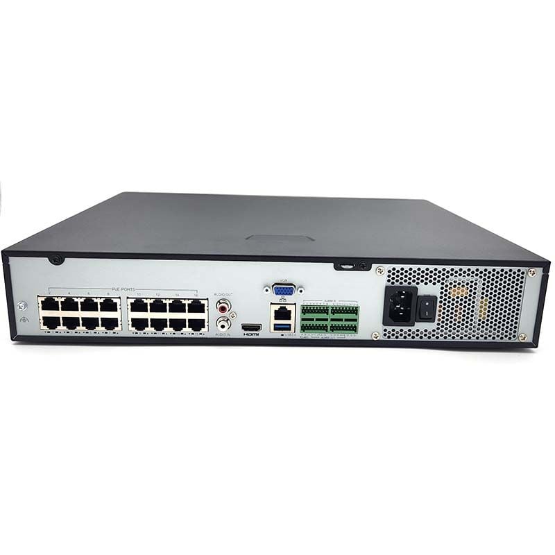 Alibi Performance Series 32 Channel H.265 NVR Security System with IntelliSearch - 4K Surveillance for Home & Business Security Monitoring
