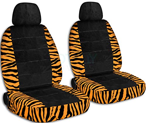 Orange Zebra & Black