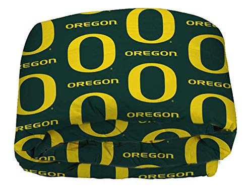 NCAA Northwest Unisex Rotary Queen Bed in a Bag Set - 7-Piece Comforter Set with Pillow Shams for College Dorm Room & Guest Bedroom Decor