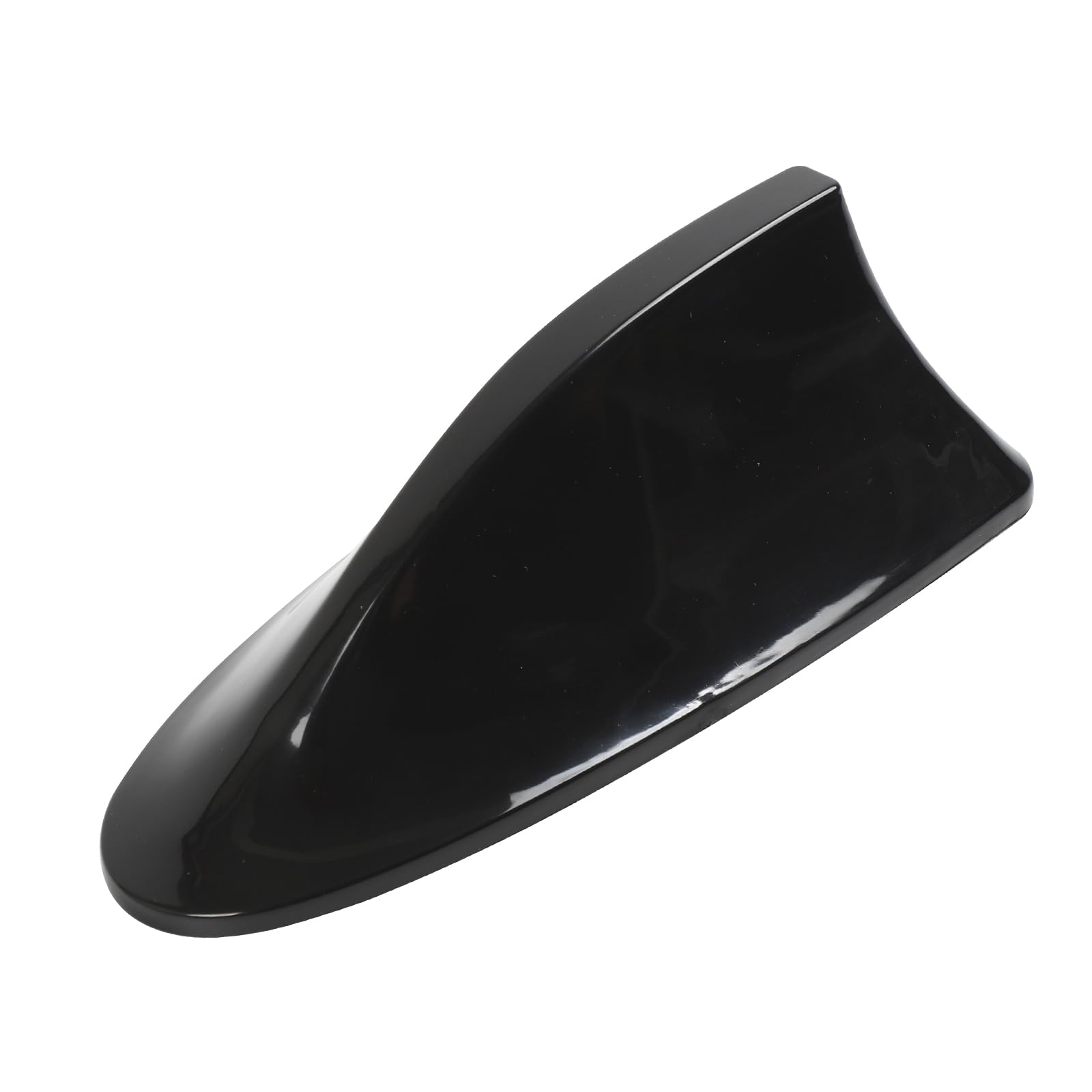 Universal Black Car Shark Fin Antenna - Enhanced AM/FM Radio Signal Roof Aerial Cover for Car, SUV, Truck - Perfect for Outdoor Adventures and City Driving