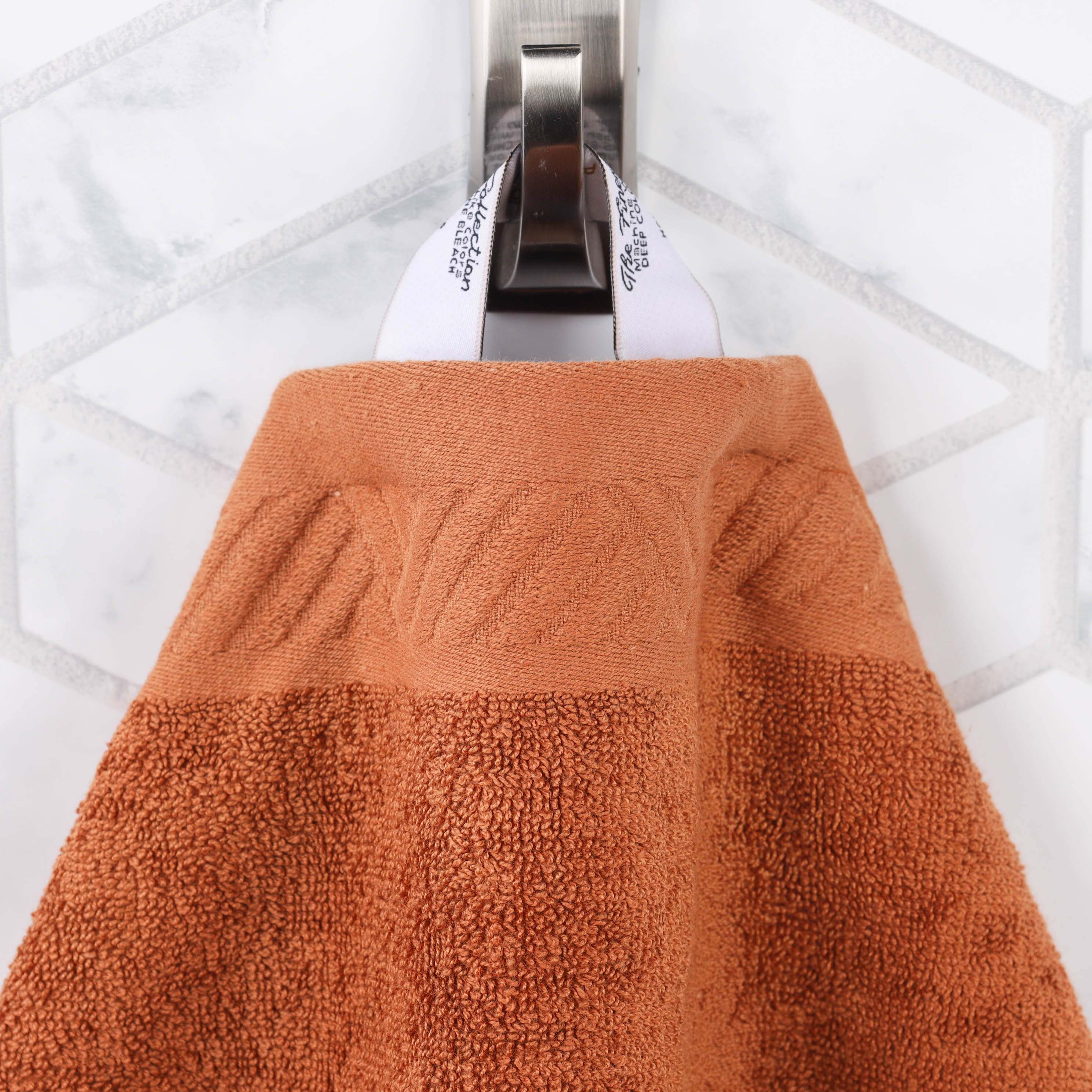 Premium Basketweave Egyptian Cotton 3-Piece Towel Set - Ultra Soft & Absorbent Bath, Beach & Gym Towels for Luxury Spa, Pool & Travel Use