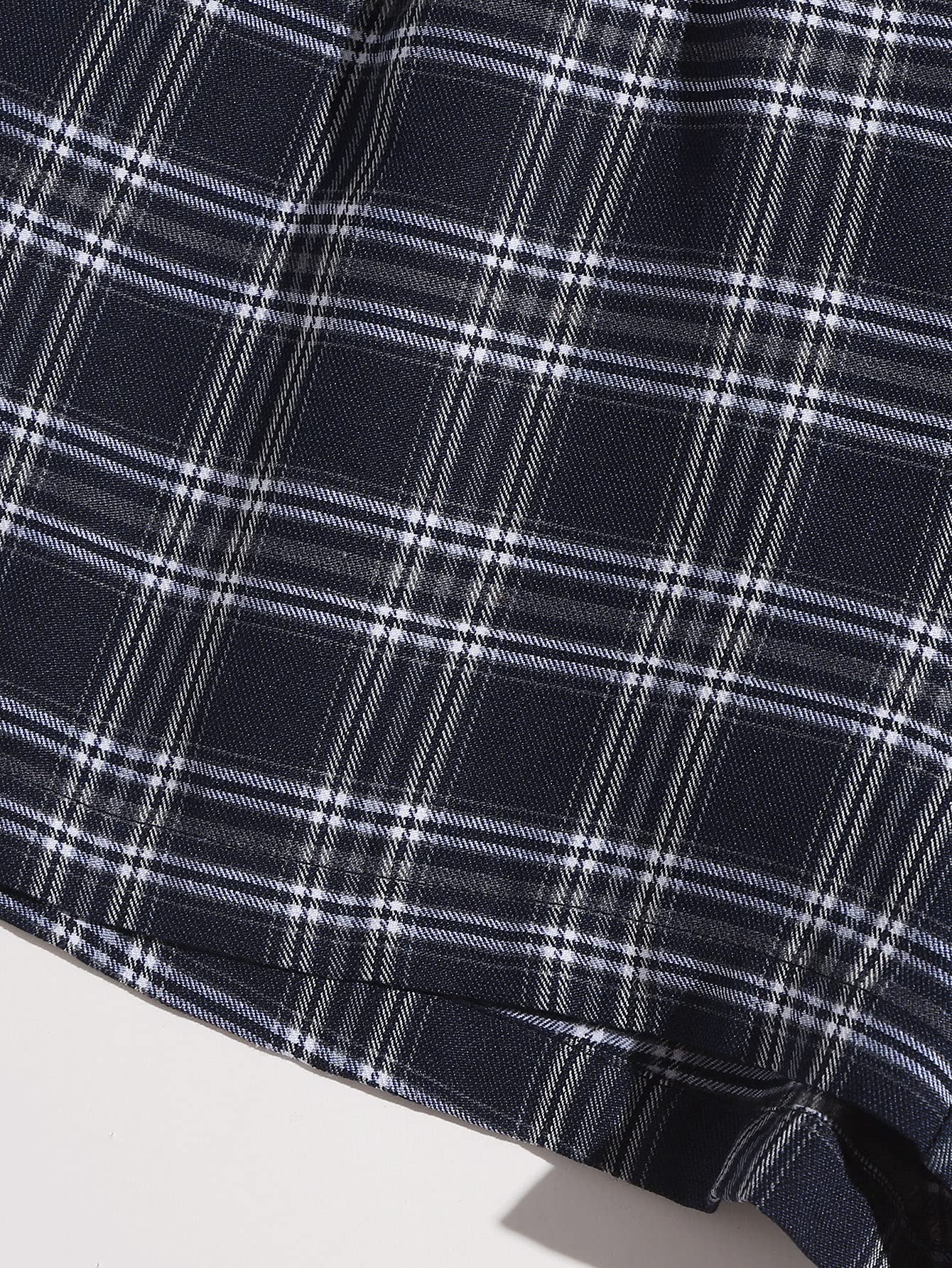 Stylish Women's Elastic Waist Plaid Lounge Shorts - Comfortable Sleepwear & Pajama Bottoms for Home, Vacation & Relaxation