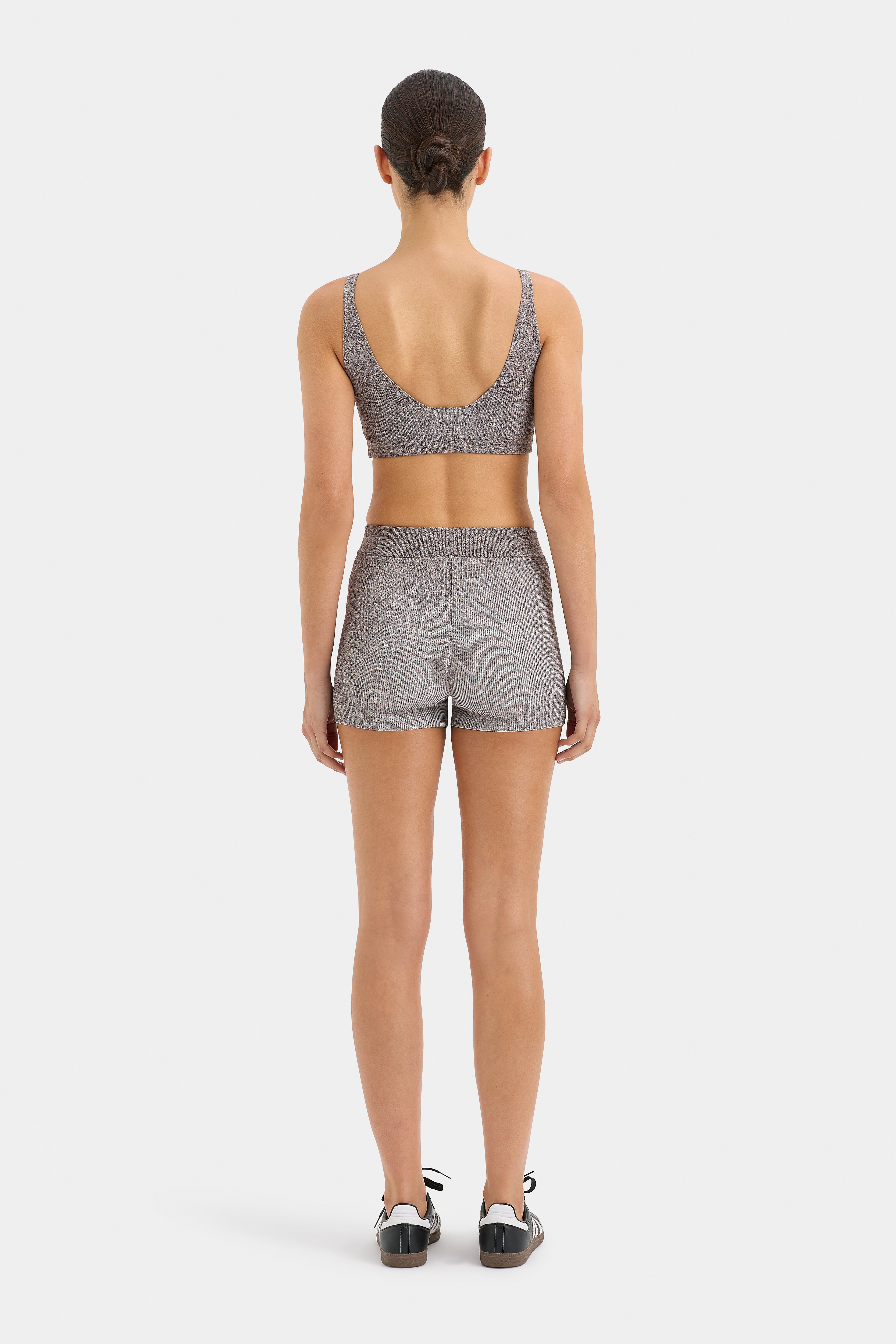 Rocio Bralette in Mocha Marle - Comfortable Lace Bralette for Everyday Wear, Yoga, and Lounge