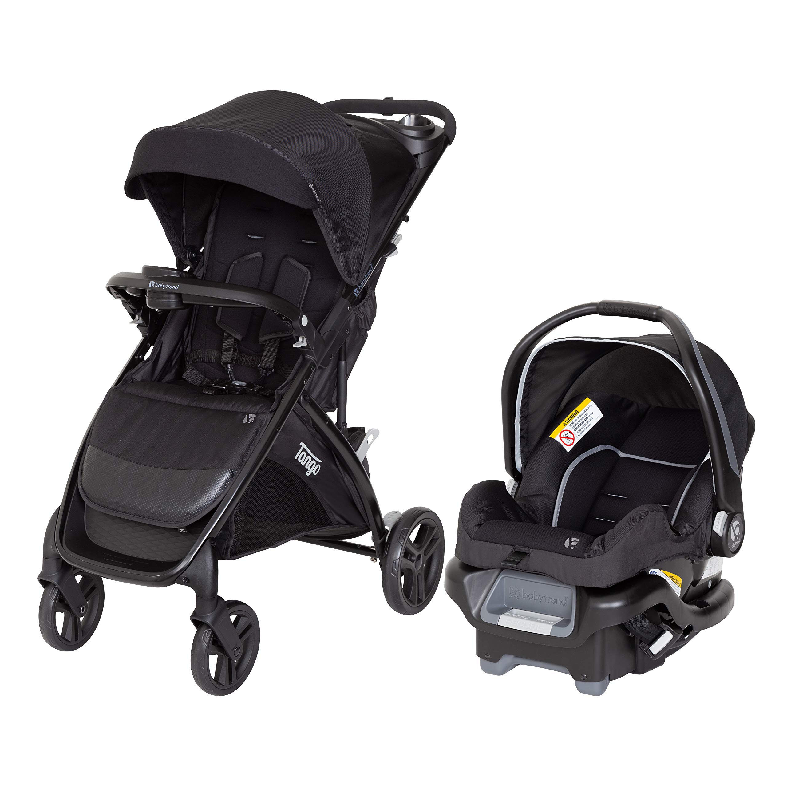 Baby Trend Tango™ Stroller Travel System with Ally™ Infant Car Seat - Lightweight Compact Stroller for Newborns & Toddlers | Perfect for Travel, Shopping & Daily Walks