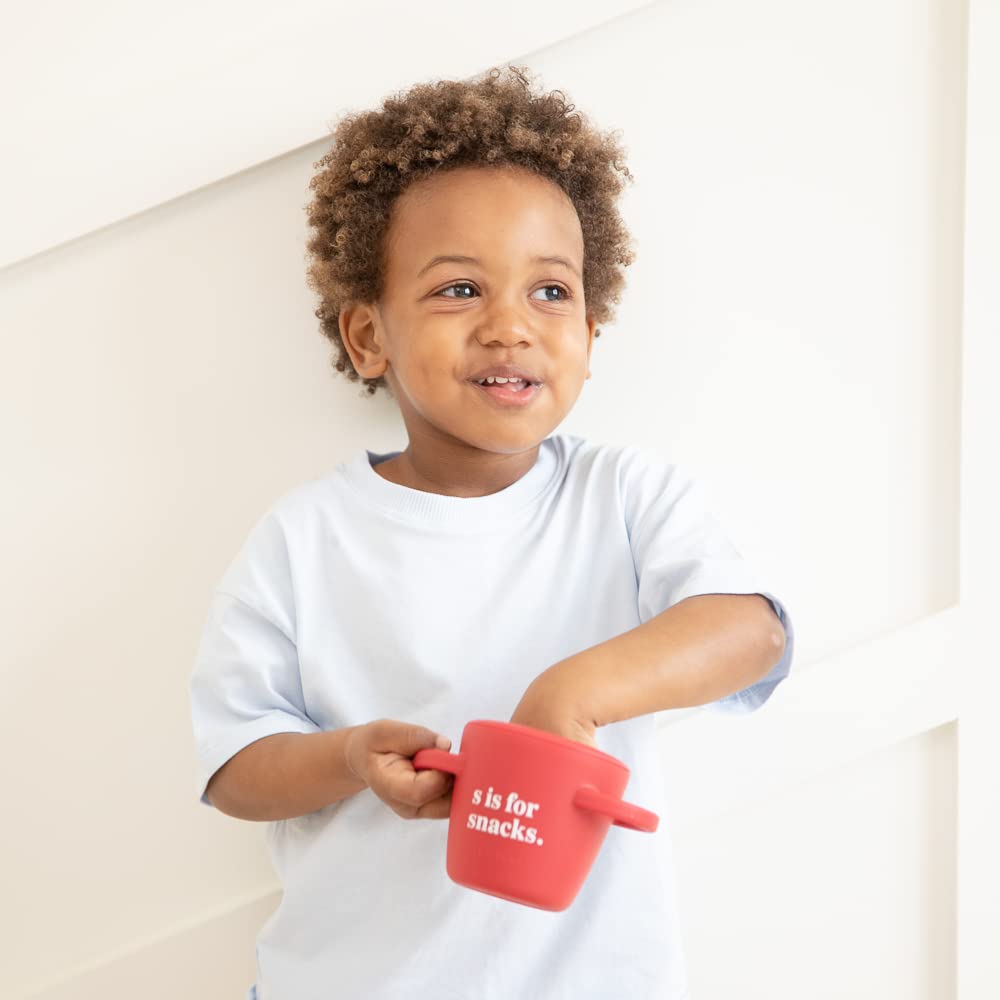 Bella Tunno No Spill Snack Cups - BPA Free Silicone Baby Food Container for Toddlers - Perfect for Travel & On-the-Go