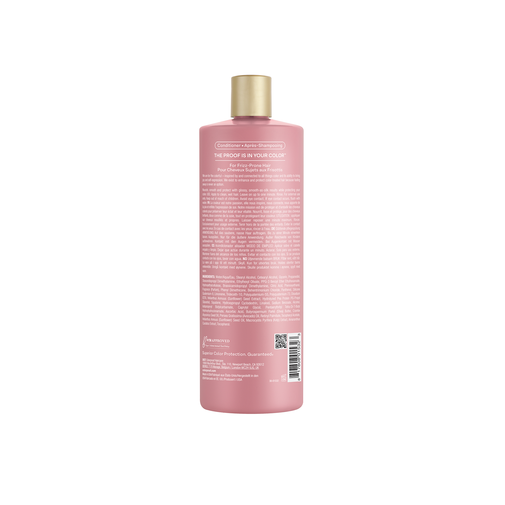 Colorproof Smooth Conditioner for Frizz-Free, Hydrated Hair - Perfect for Daily Use & Salon-Quality Results at Home