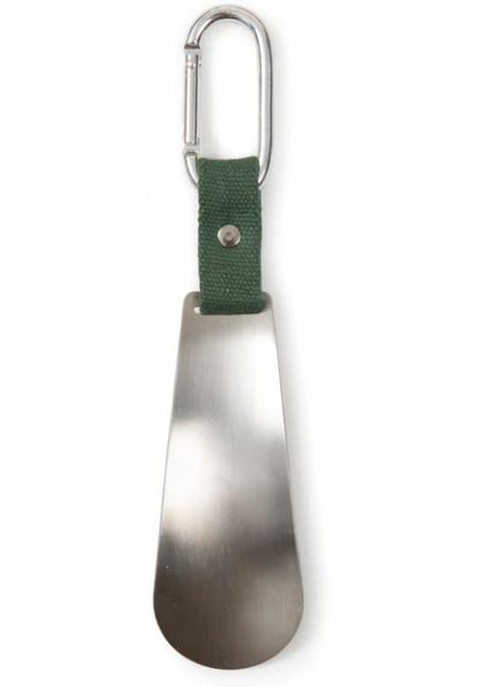 Kikkerland Clippable Shoehorn - Compact & Portable Shoe Horn for Easy Dressing - Perfect for Travel, Elderly & People with Mobility Issues