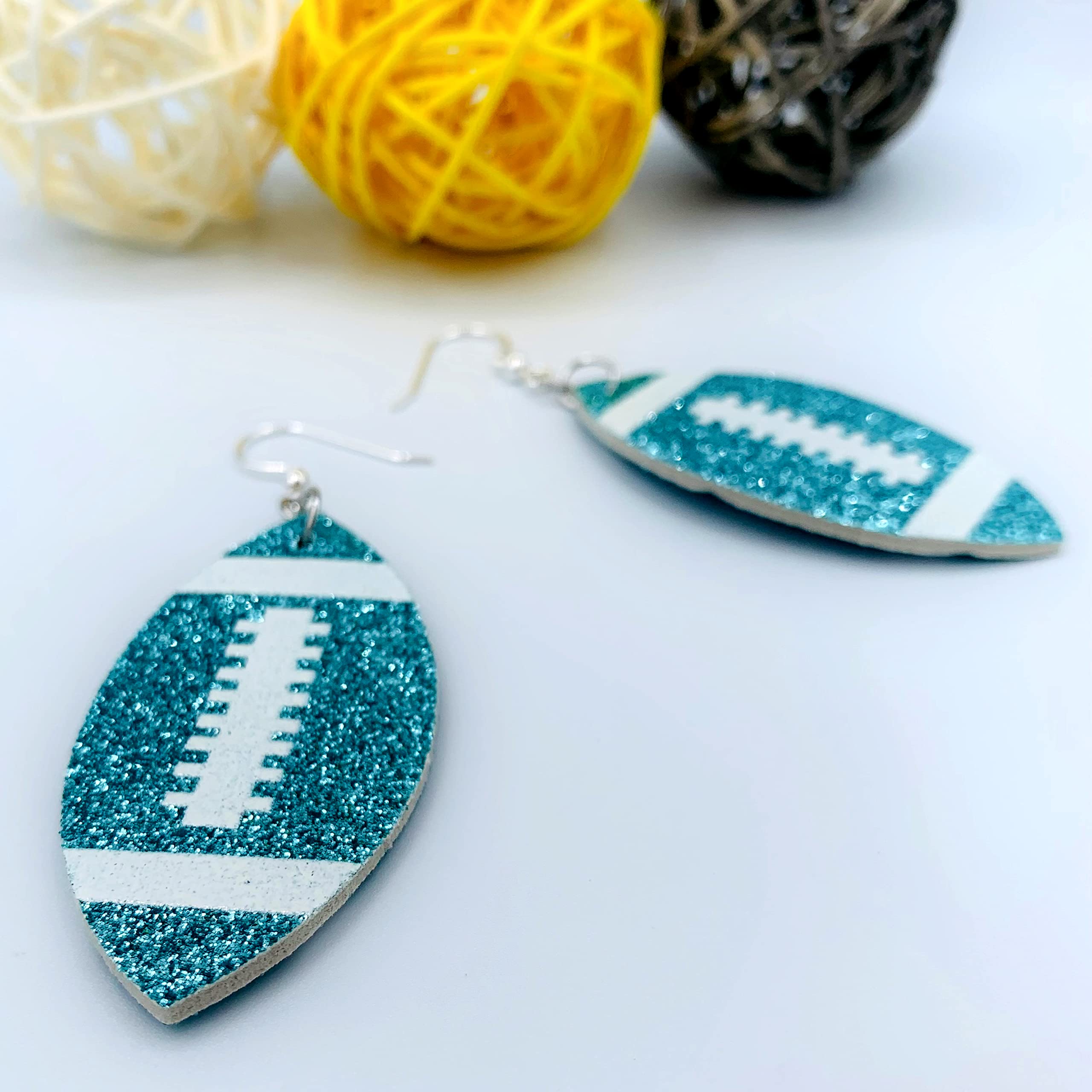Football Earrings for Women - Stylish Soccer Jewelry Gifts - Football Mom Accessories - Perfect for Game Day, Sports Parties & Fan Gifts