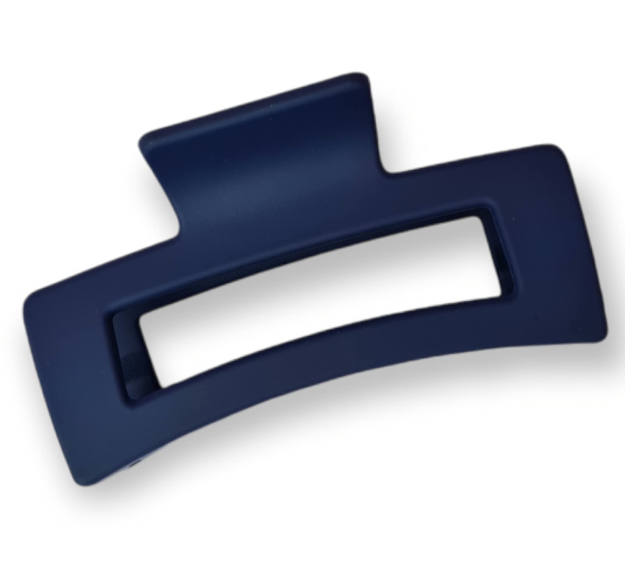 DG Matte Color Large Hair Claw Clip for Women - Ponytail Holder, Barrettes Headpiece for Thick Hair | Perfect for Women & Girls | Great Gift Idea (Dark Blue) | Ideal for Work, Gym, and Everyday Styling