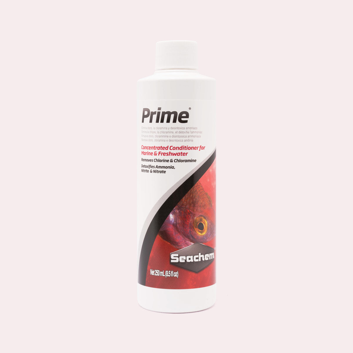 Seachem Prime Water Conditioner - Removes Chlorine, Detoxifies Ammonia & Nitrites for Freshwater & Saltwater Aquariums - Ideal for Fish Tanks, Ponds & Aquatic Pets